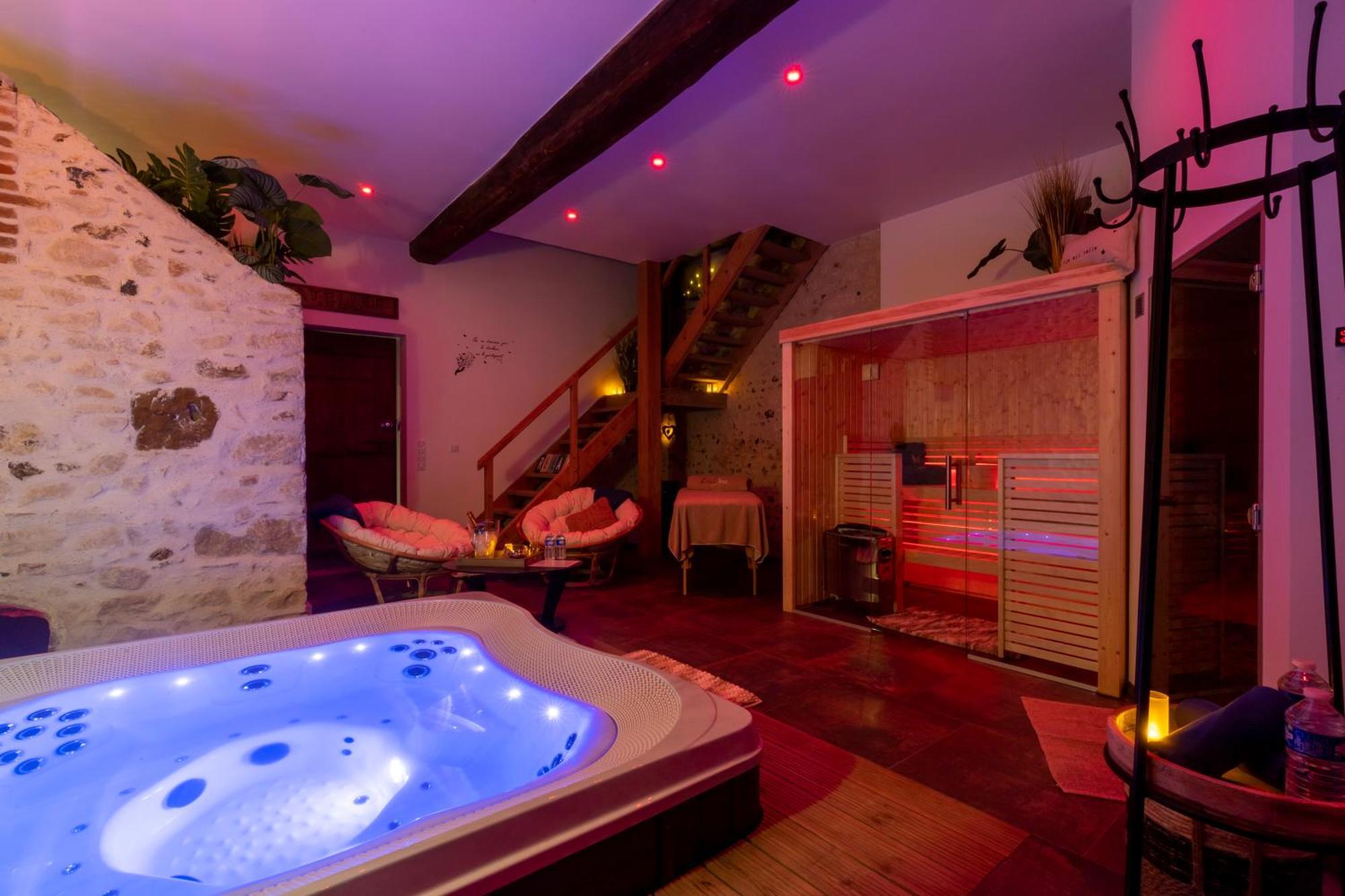 Ba'Cam Spa Bed & Breakfast Etigny ภายนอก รูปภาพ